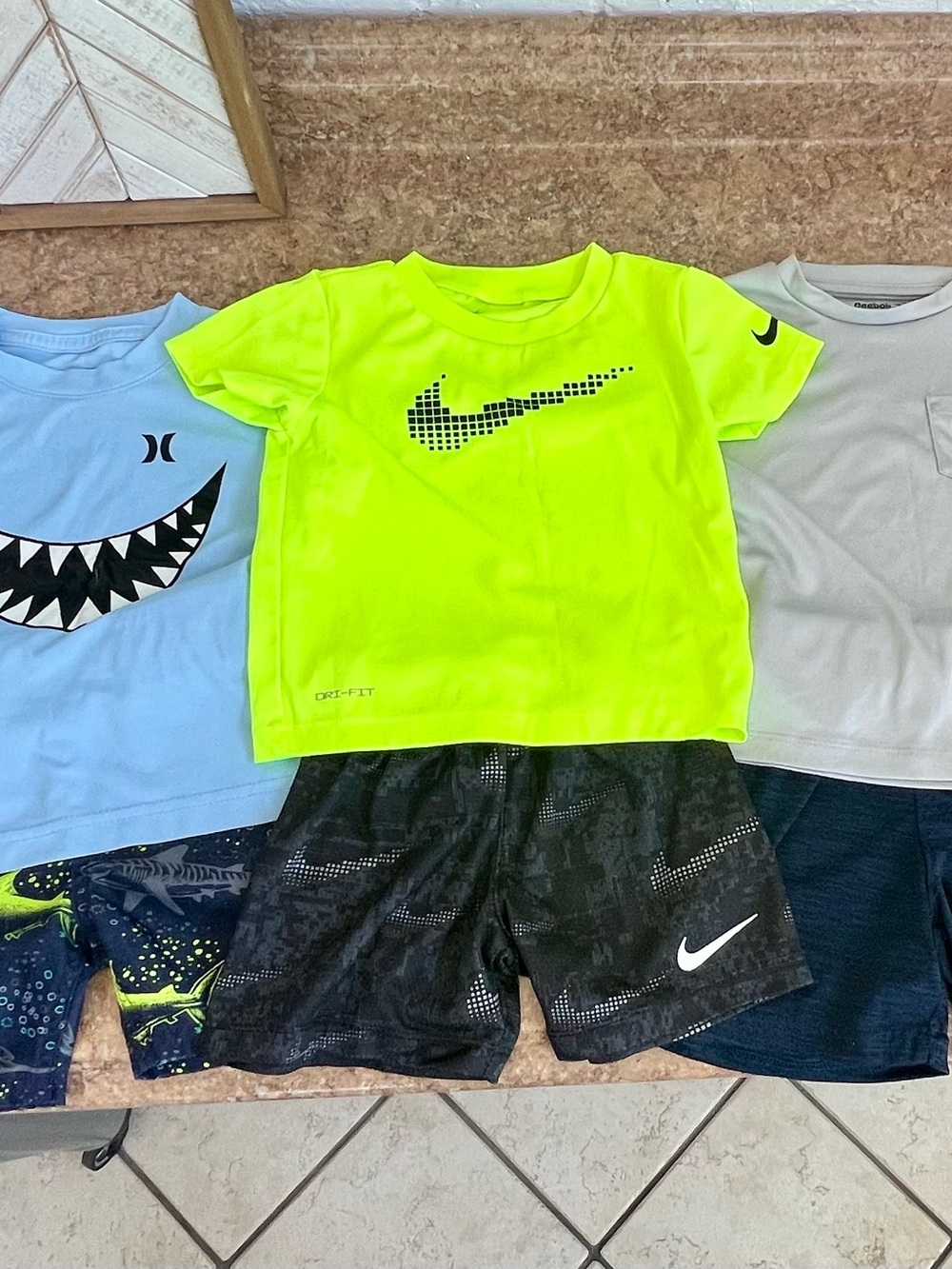 Lot of 3 Toddler Boy Outfit Sets